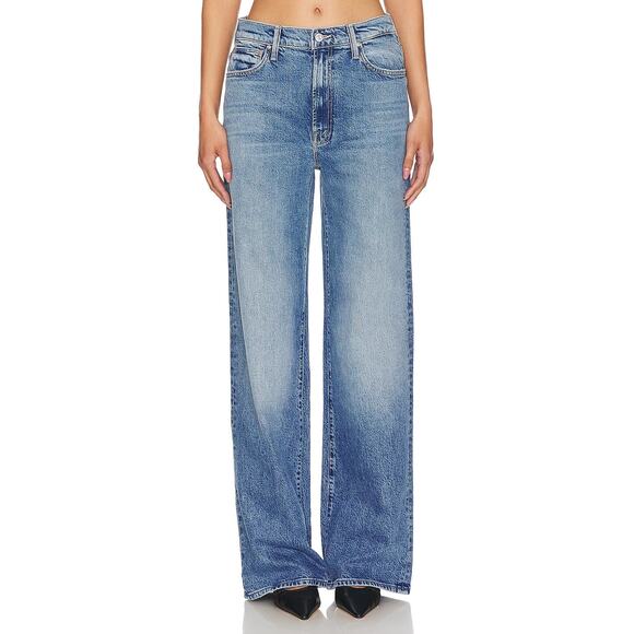 Strike a Pose Medium Wash The Dodger Sneak Jeans - Picture 1 of 7